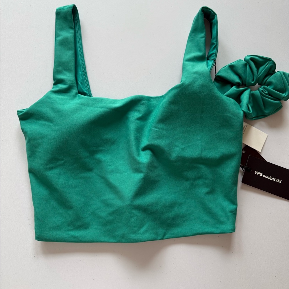Abercrombie & Fitch Green Sports Bra